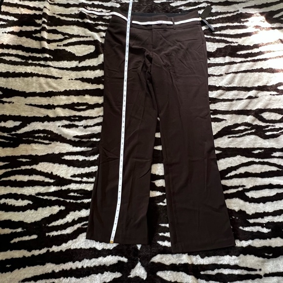 NWT! AB Studio brown Magic Waist dress/work pant - size 12 - Picture 4 of 7